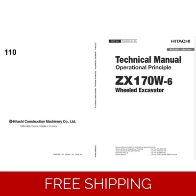 HITACHI ZX170W-6 WORKSHOP MANUAL AND DIAGRAMS HITACHI ZX170W-6 WORKSHOP MANUAL AND DIAGRAMS